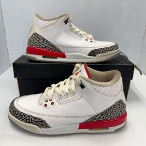 Jordan 3 Retro Hall of Fame (GS) Size 7Y Kids Sneakers